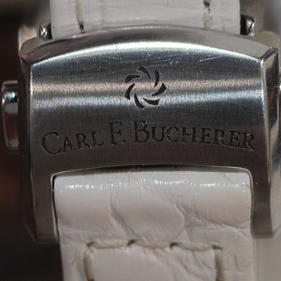 Carl F. Bucherer Patravi Automatic Date Ladies Watch 00.10621.08.77.01 c2016 - Picture 7 of 11